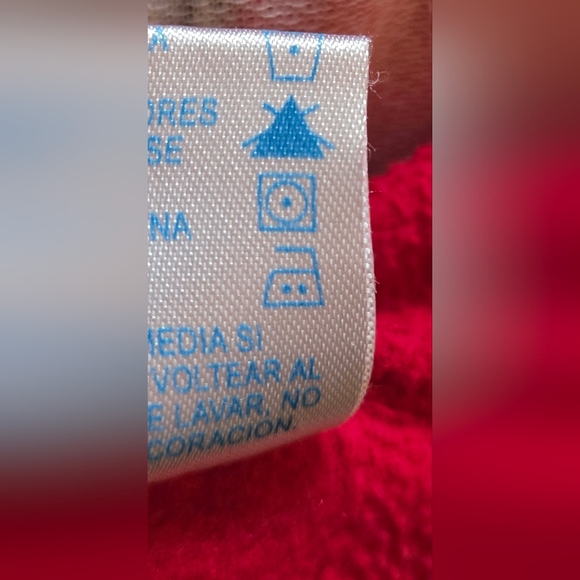 VEUC - Vintage Mickey Mouse Fleece Hoodie; from Disney Store; Size 4; Red - Picture 10 of 12